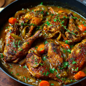 Smothered Turkey Wings with Gravy