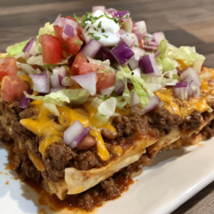 Easy Beef Enchilada Casserole