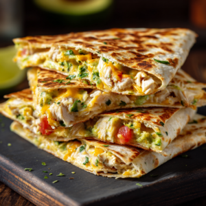 Chicken & Avocado Quesadillas