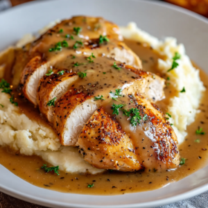 Slow Cooker Chicken with Gravy