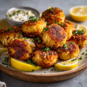 Crispy Golden Crab Bites