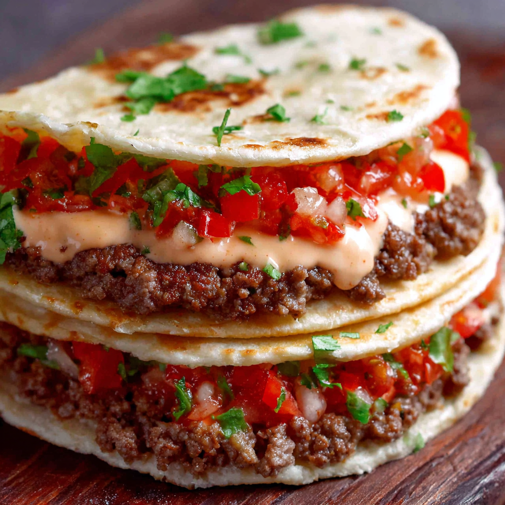 Quesadilla Burger Melts