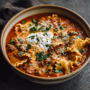 Crock Pot Lasagna Soup