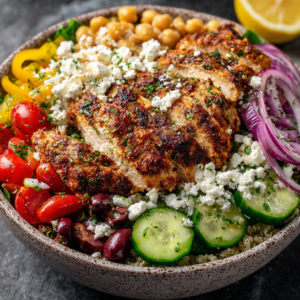 Mediterranean Chicken Bowl