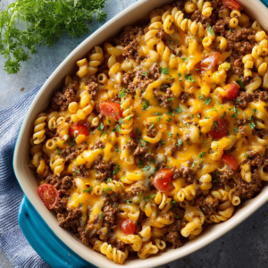 Cheeseburger Casserole