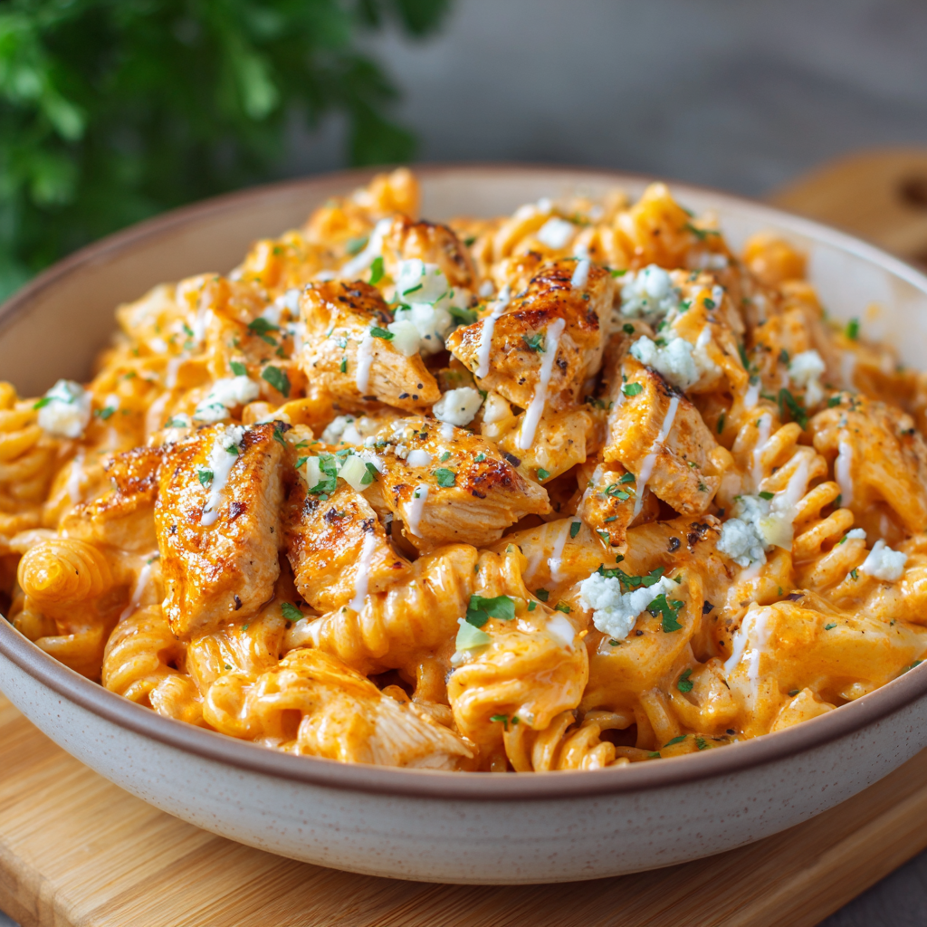 Buffalo Chicken Pasta