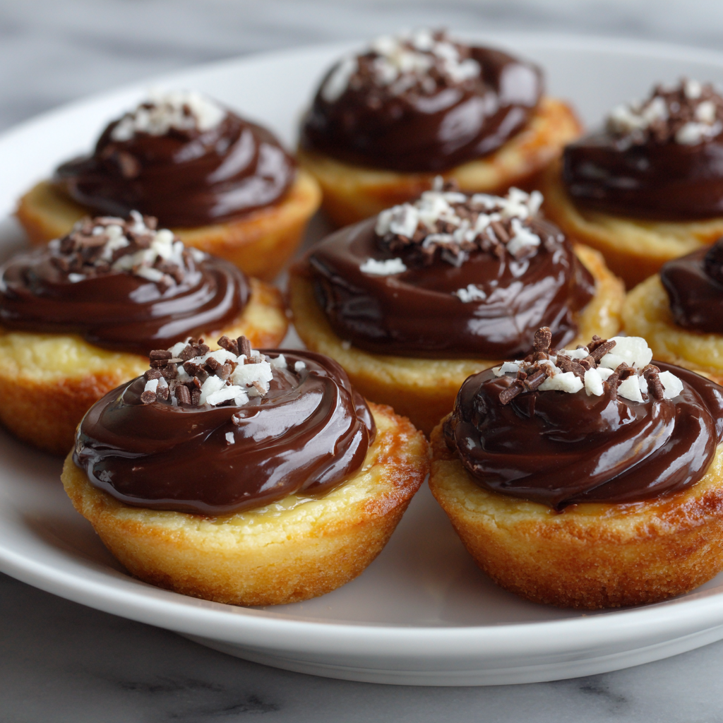 Boston Cream Cookie Bites