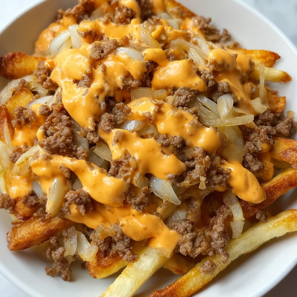 Cheeseburger French Fry Casserole