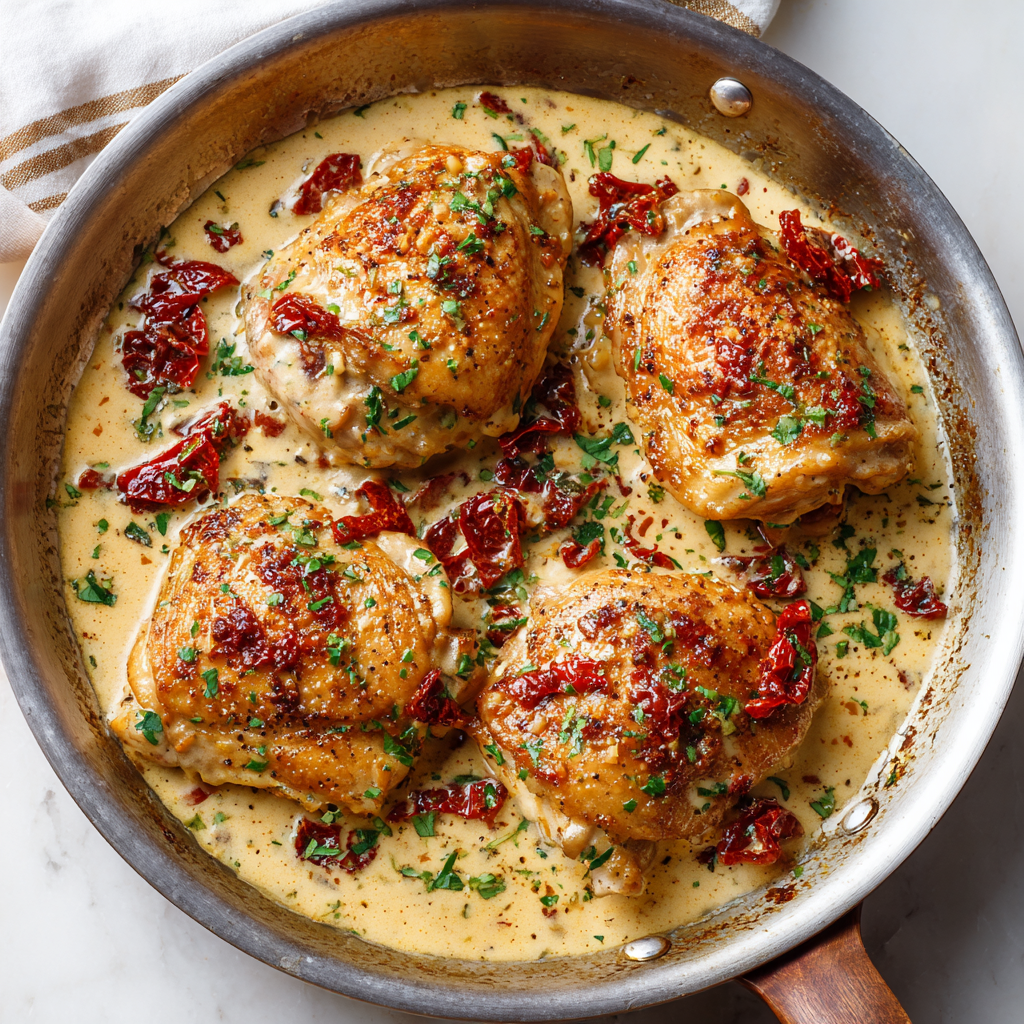 Marry Me Chicken (Creamy Sun-Dried Tomato Chicken)