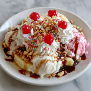 My Fave Childhood Banana Split