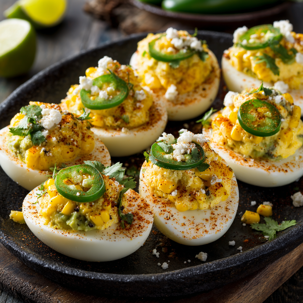 Mexican Street Corn Eggs