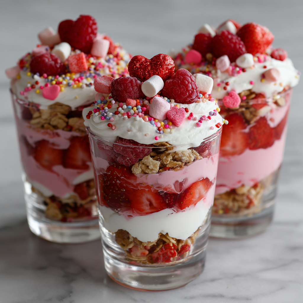 Valentine’s Day Parfait for Kids