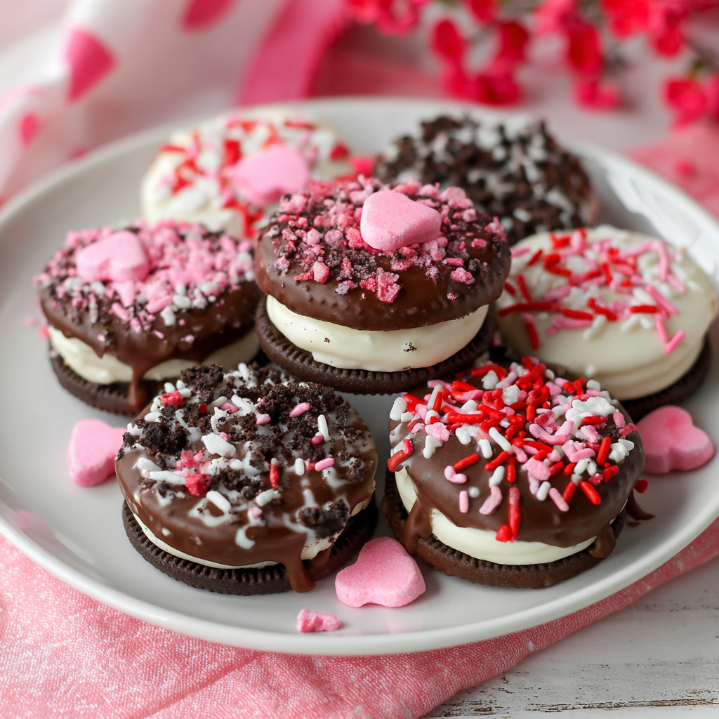 Valentine’s Day Oreo Cookies