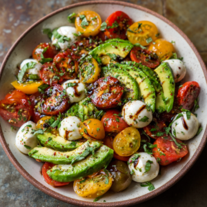 Avocado Caprese Salad