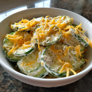 Cucumber Snack Bowl