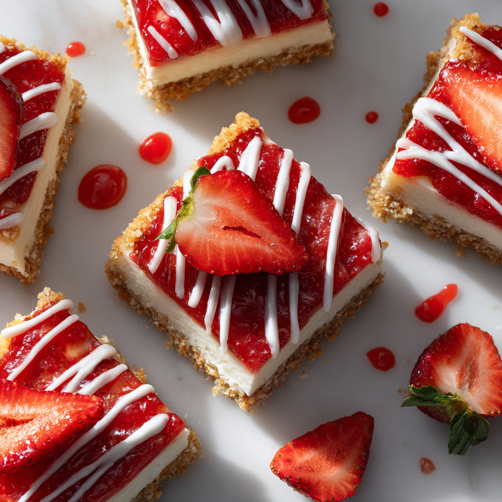 Strawberry Cheesecake Bars