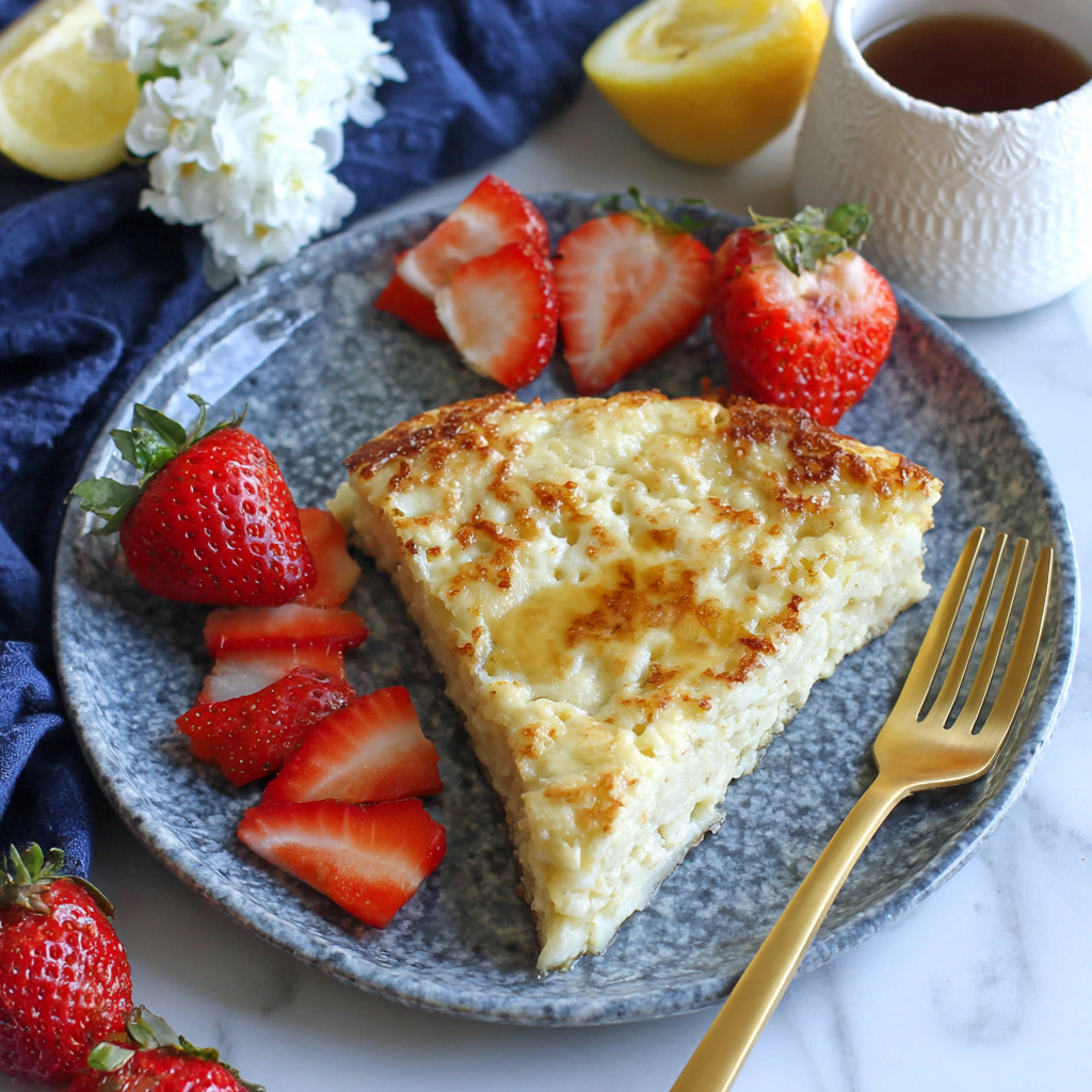 Cottage Cheese Oven Pancakes