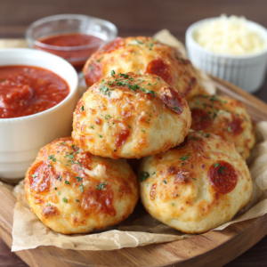 Pepperoni Pizza Bombs