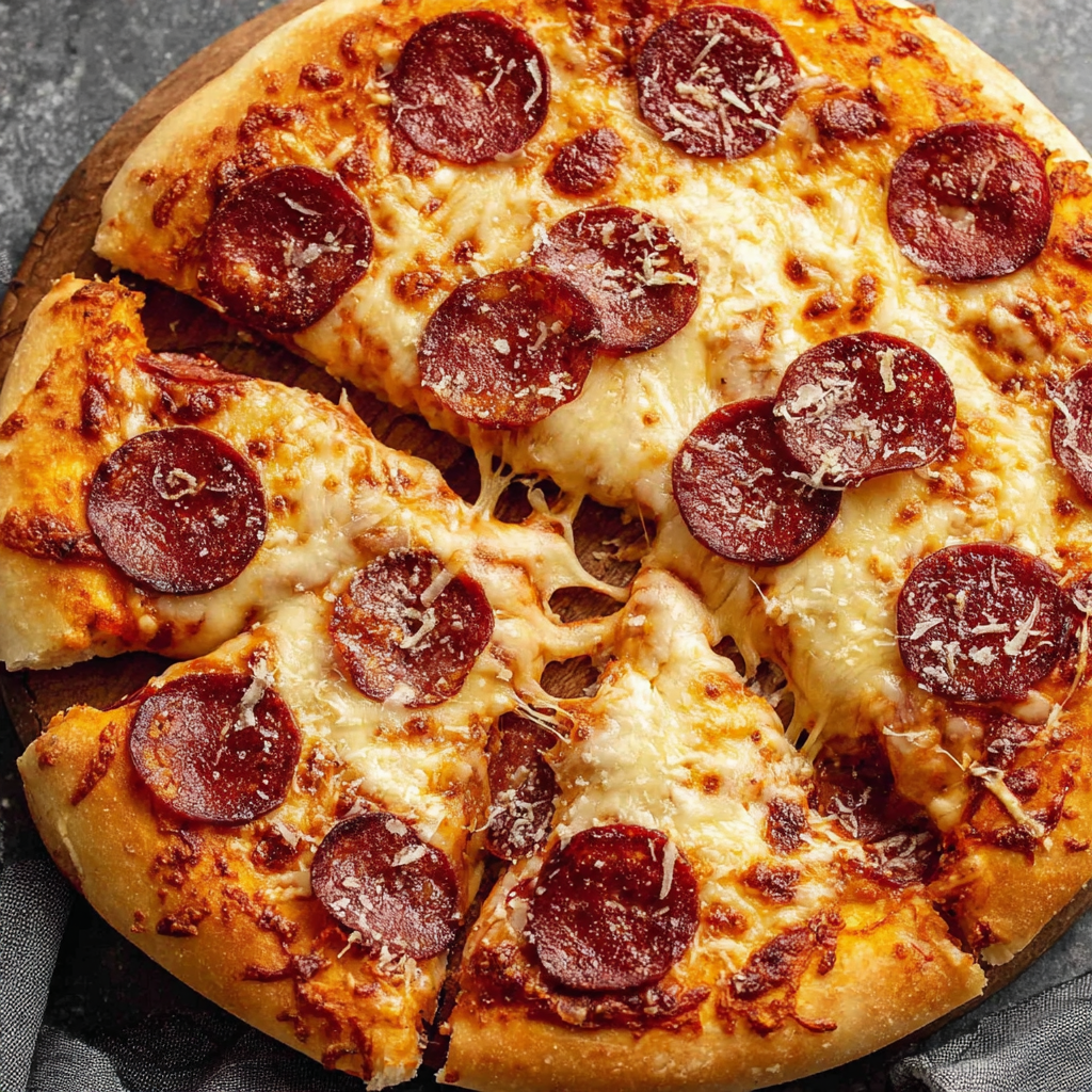 Homemade Pizza Dough Soft Chewy