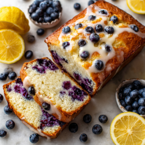 Lemon Blueberry Spring Loaf