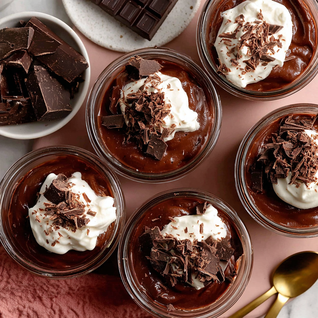 Chocolate Pudding Pots