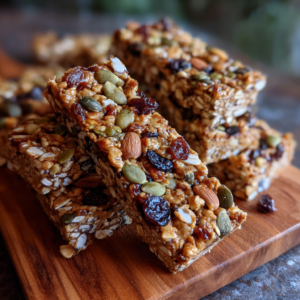Crunchy Muesli Bars (Granola Bars)