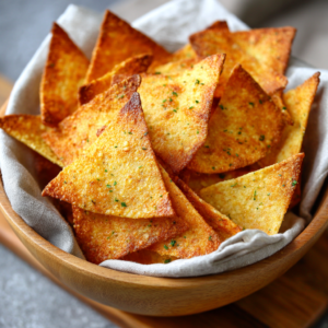 Keto Tortilla Chips (2 Ingredients!)