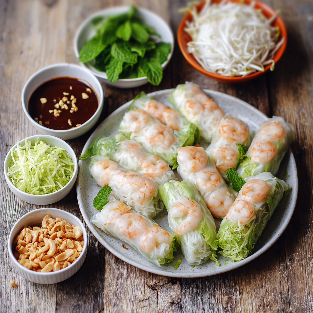 Vietnamese Salad Rolls