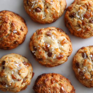 Levain Caramel Coconut Cookies