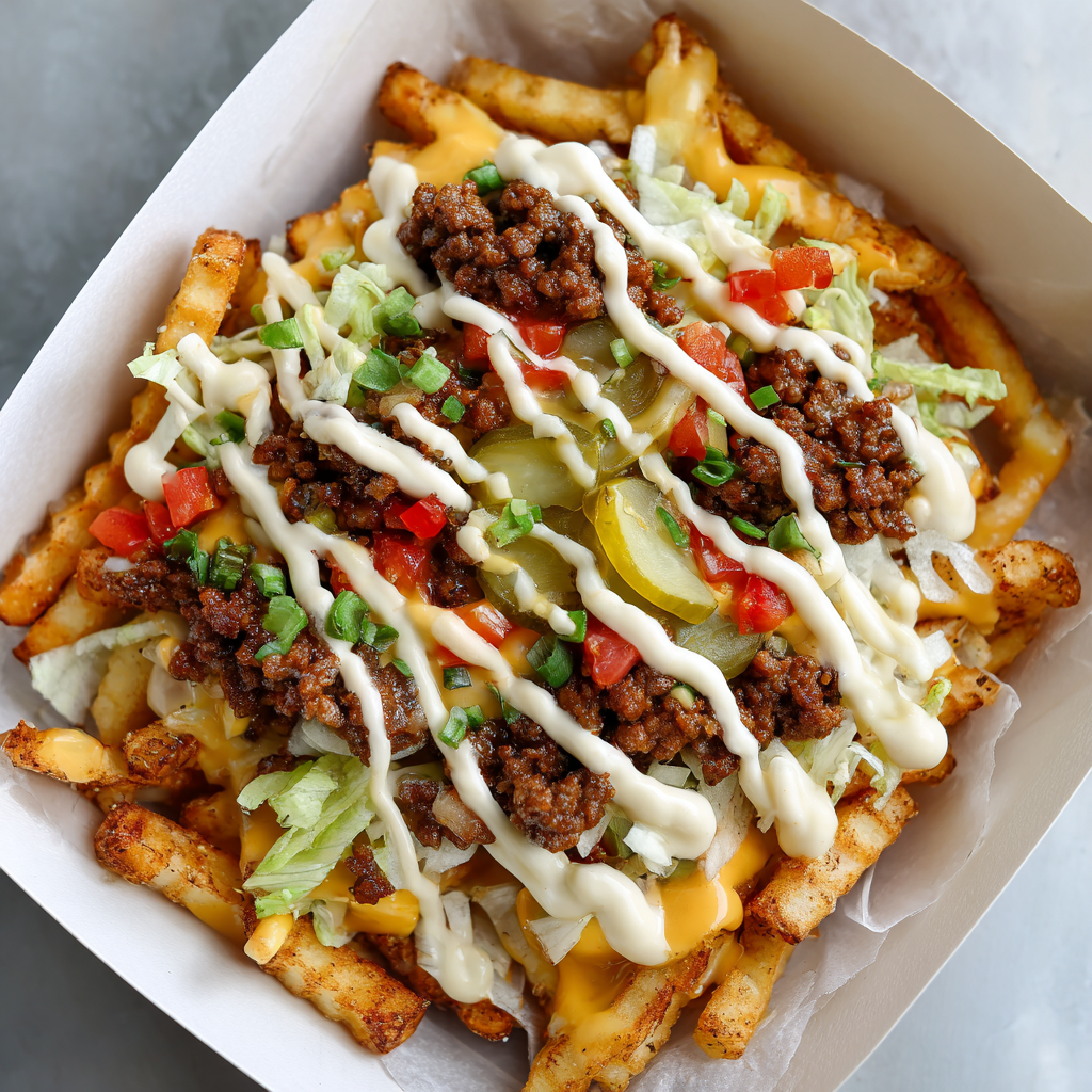Big Mac Loaded Fries