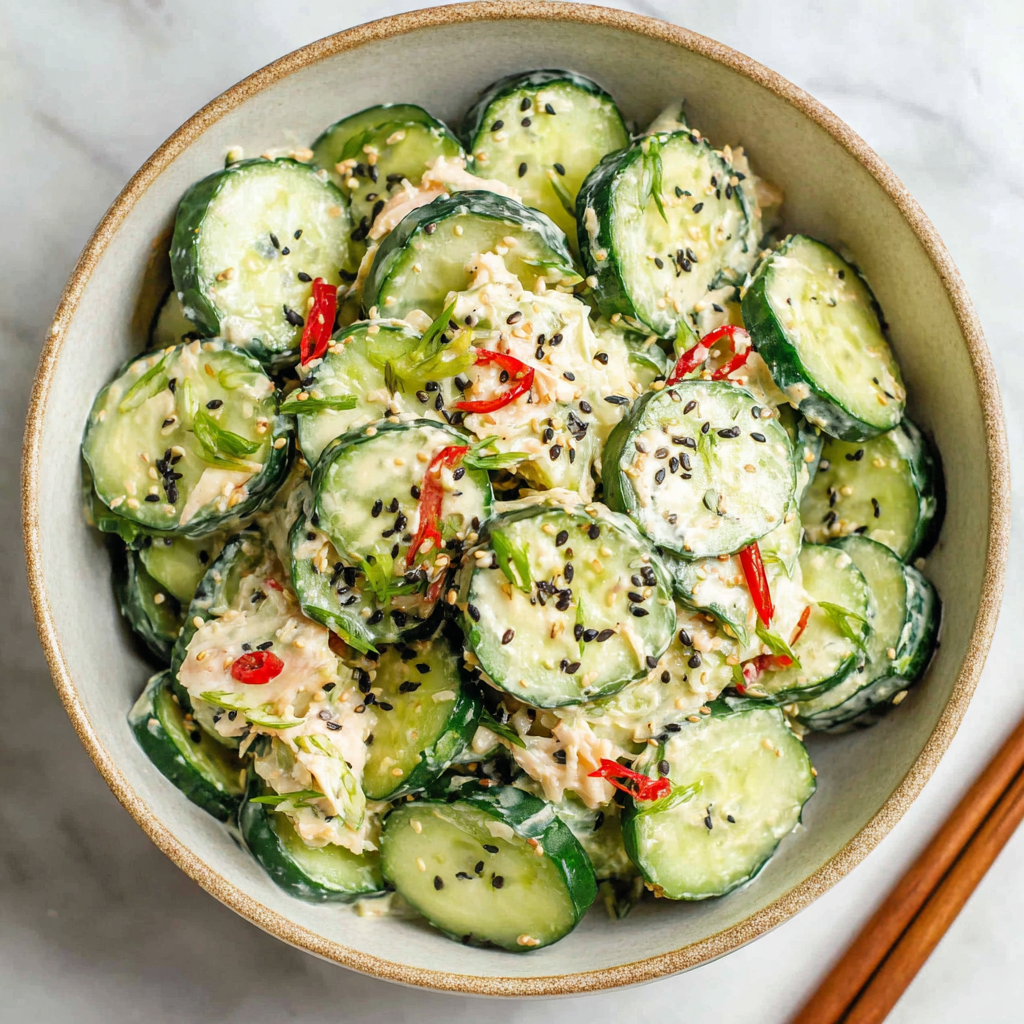 Sushi Cucumber Salad
