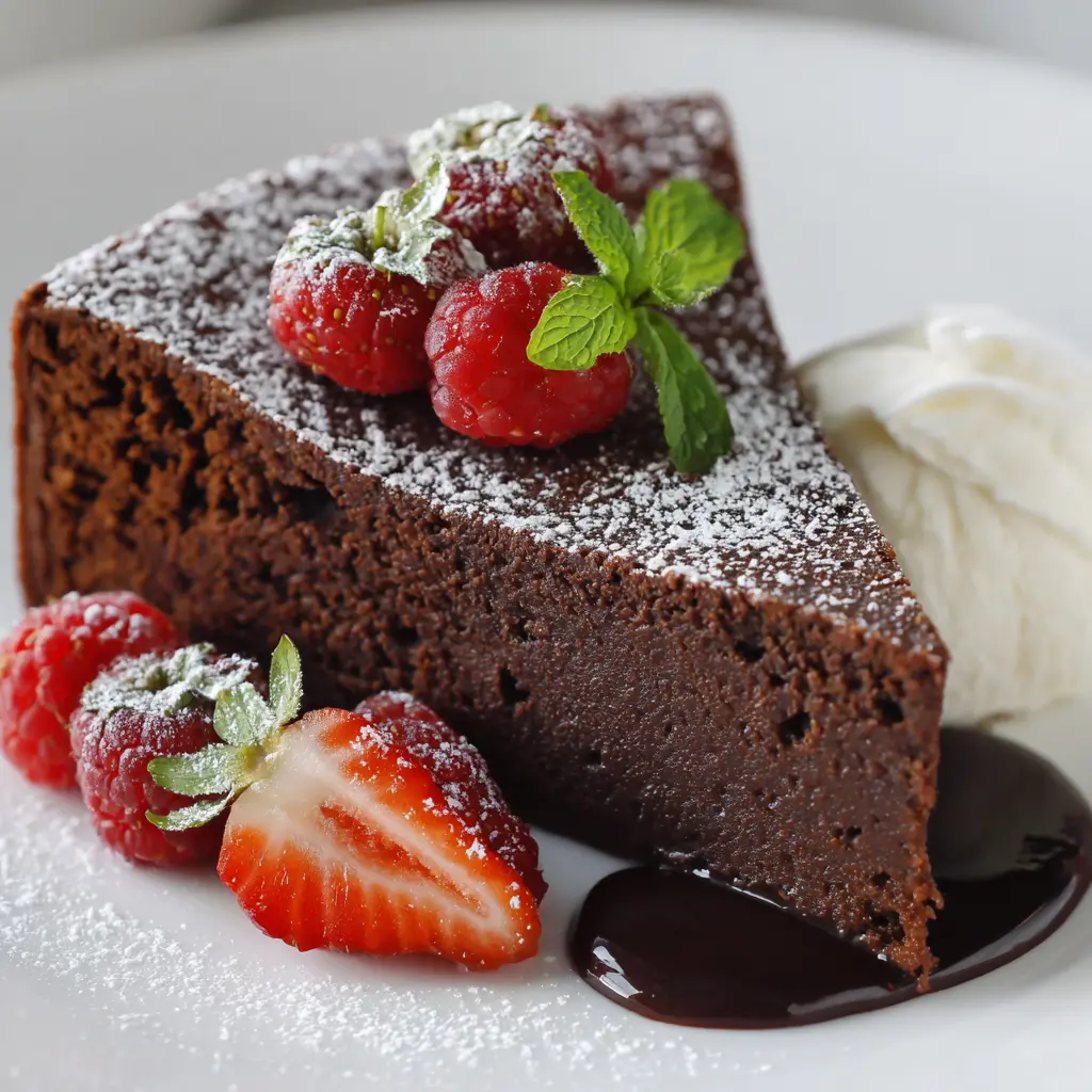 Superb Flourless Chocolate Cake