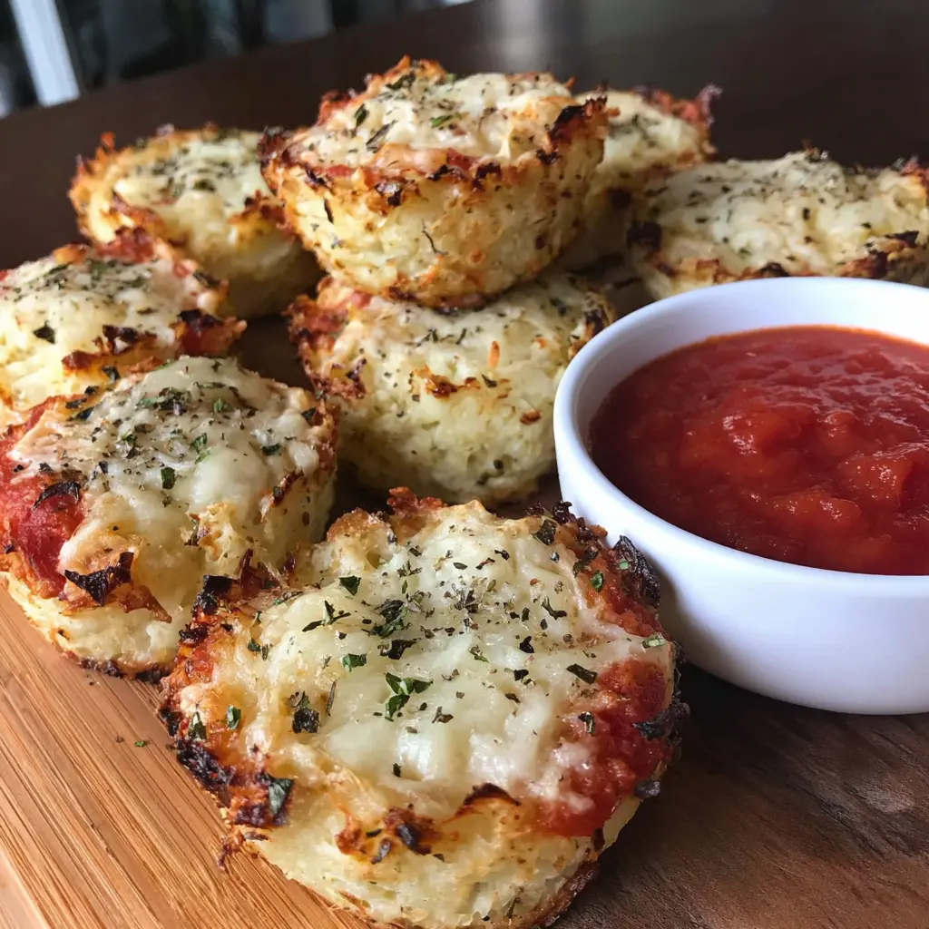 Amazing Cauliflower Pizza Bites