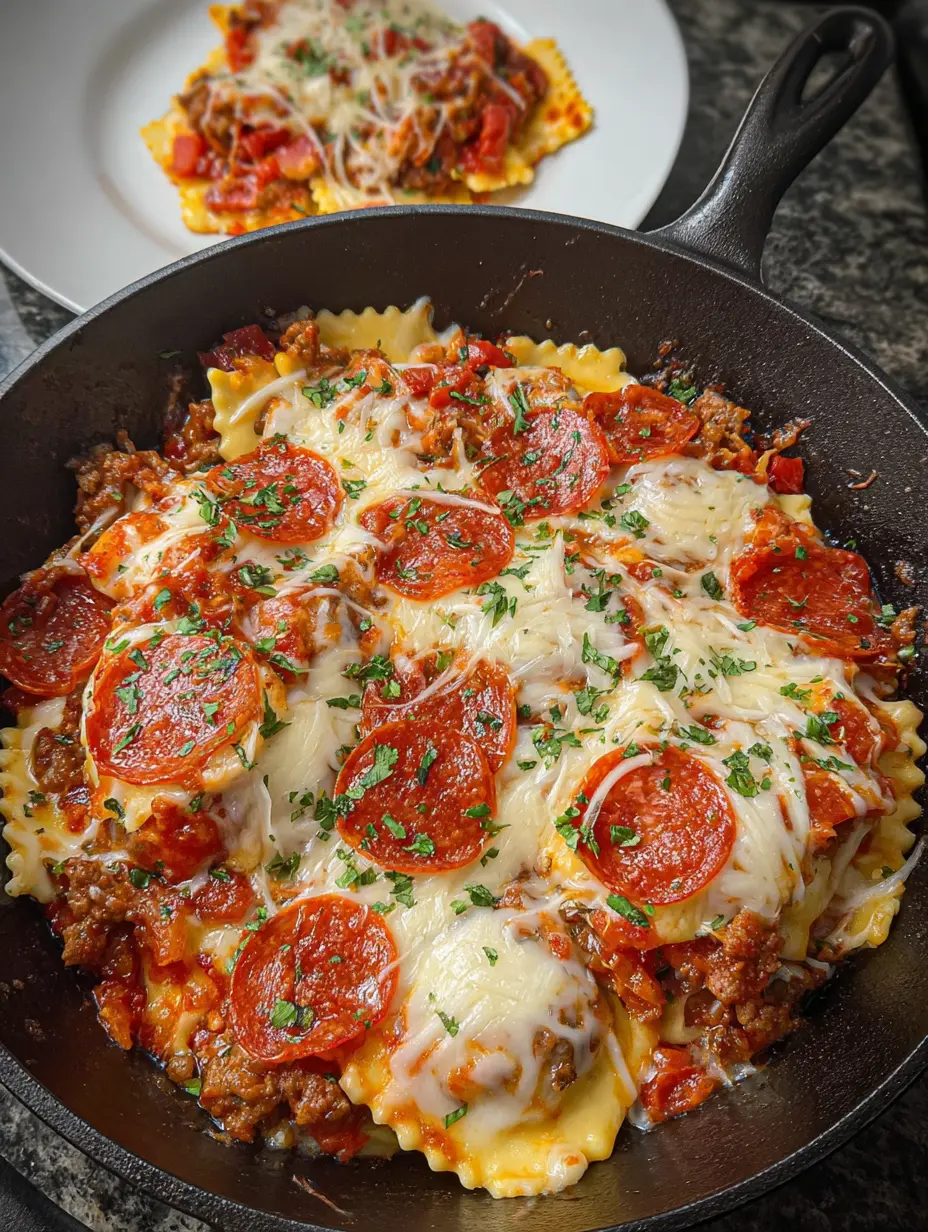 Cheesy Pizza Ravioli